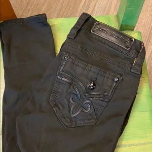 Rock Revival Skinny Black Jeans